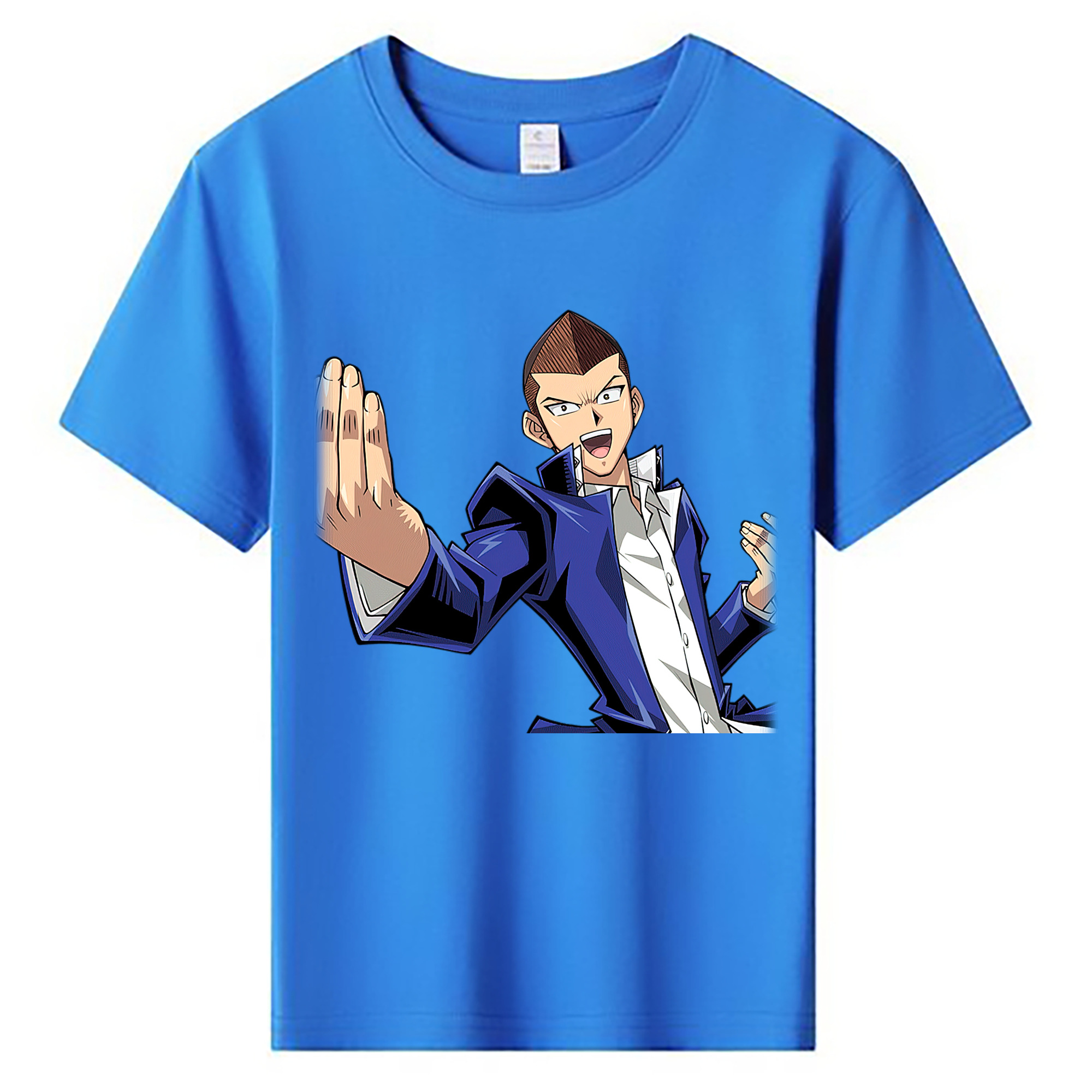 （画像用） 遊☆戯☆王 Yu-Gi-Oh! 綿100％キッズTシャツ（フロントプリント）